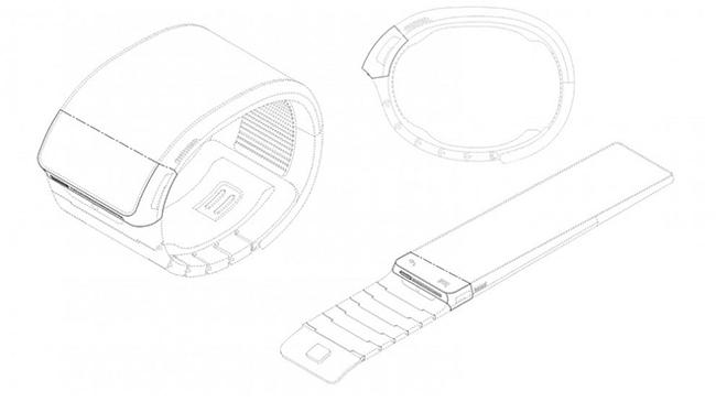 Patente smartwatch de Samsung.