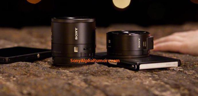 Sony prepara lentes de cámara intercambiables para smartphones.