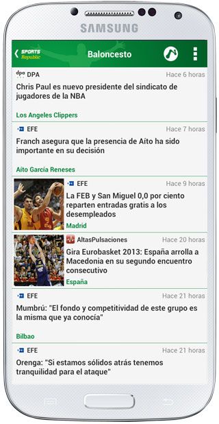 Seccion abierta en Sport Republic