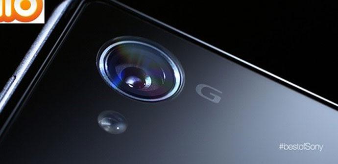G Lens en la camara del Sony Xperia Z1