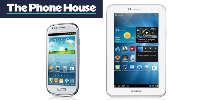 Samsung Galaxy S3 mini y Galaxy Tab 2 3G de oferta en The Phone House.