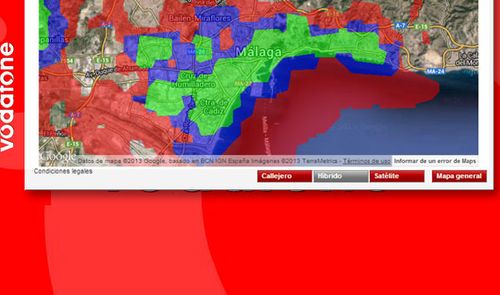 Mapa cobertura 4G