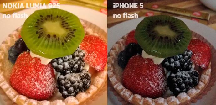 Nokia compara las cámaras del Lumia 925 y el iPhone 5.