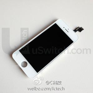 Panel LCD del futuro iPhone 5S que aparece referenciado como 5G.