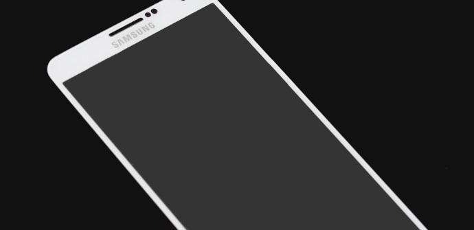 Panel frontal del Galaxy Note 3.