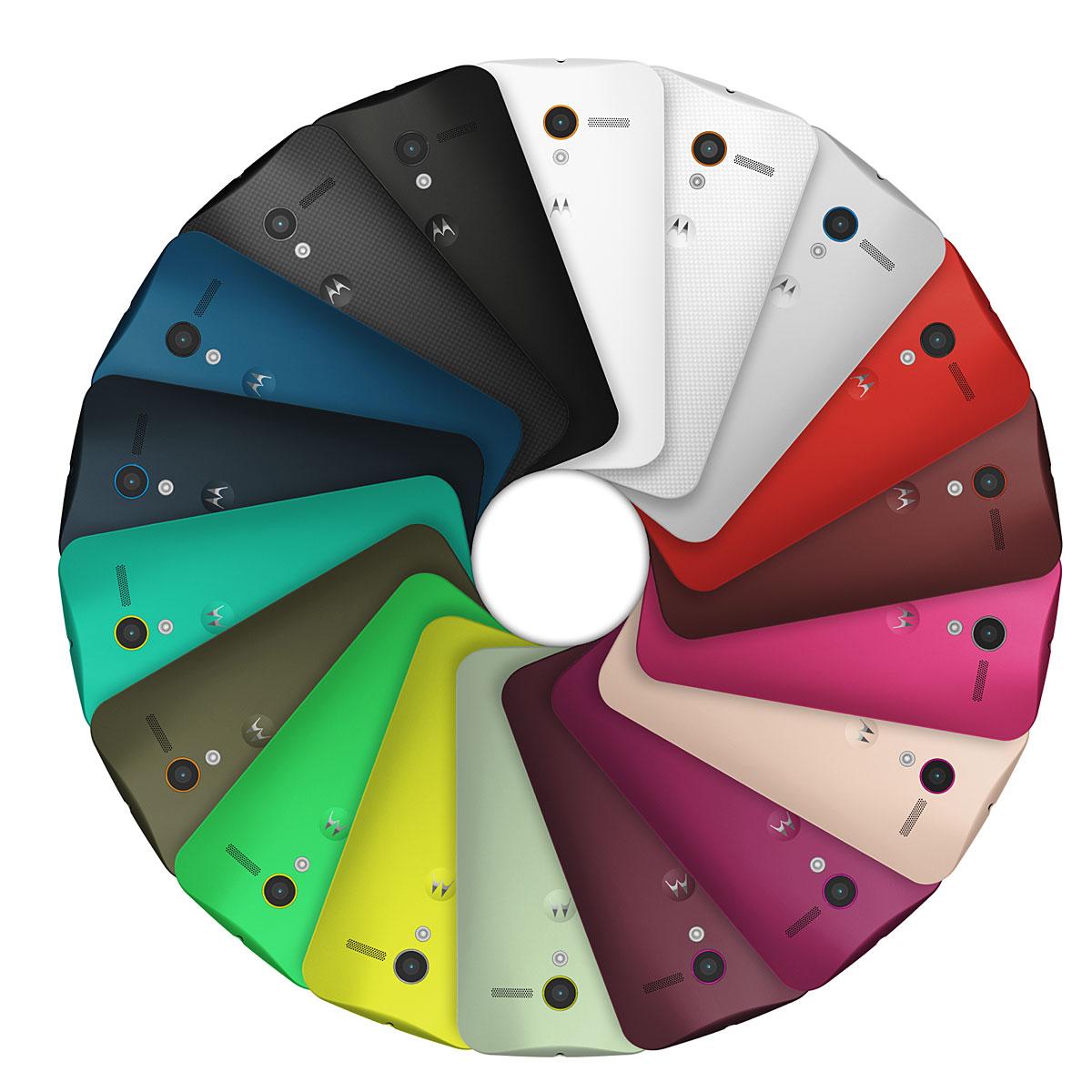 Motorola Moto X en diferentes colores