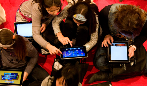 niños ipads