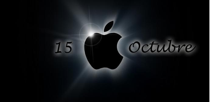 Logotipo de Apple sobre fondo negro