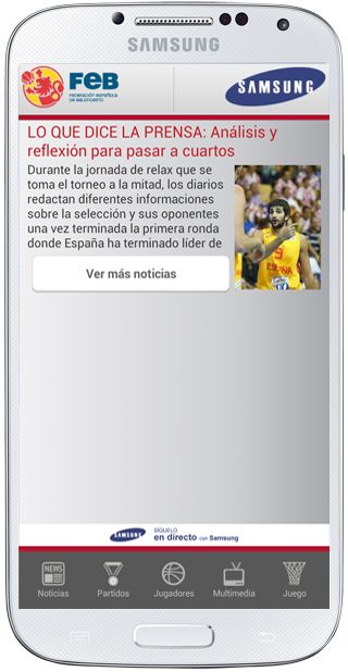 Noticia ampliada en Selección Española de Baloncesto