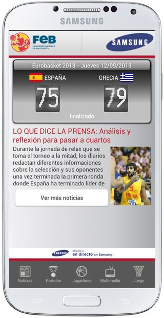 Noticia destacada de Selección Española de Baloncesto