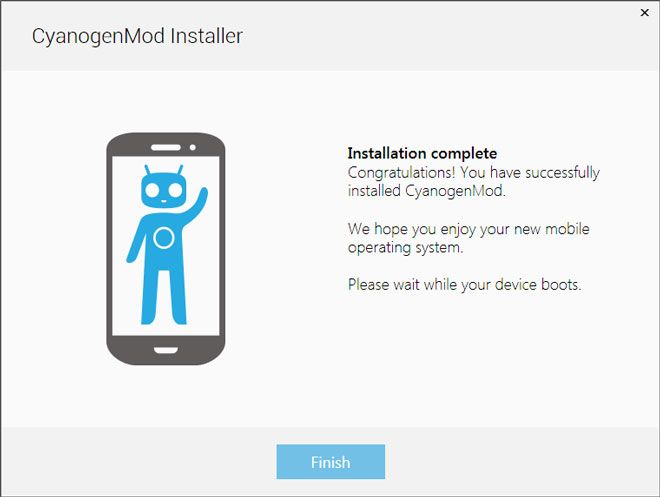 Proceso de instalacion de CyanogenMod