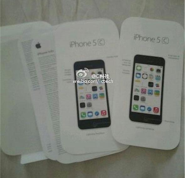 posibles manuales del iPhone 5C.
