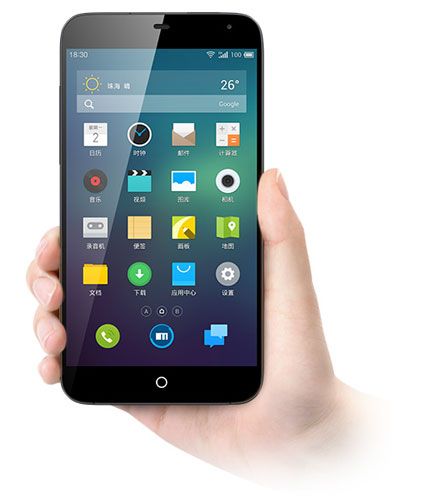 Pantalla de 5.1 pulgadas del  Meizu MX3