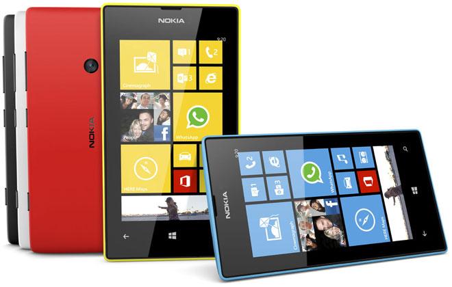 Diseño del Nokia Lumia 520