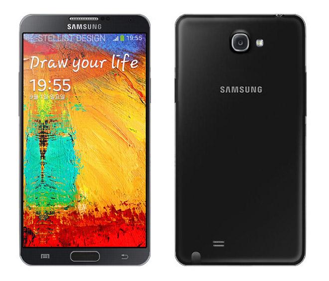 Recreacion del Samsung Galaxy Note 3