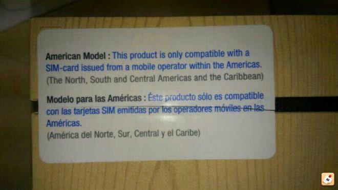 Restriccion geografica del Samsung Galaxy Note 3 en America