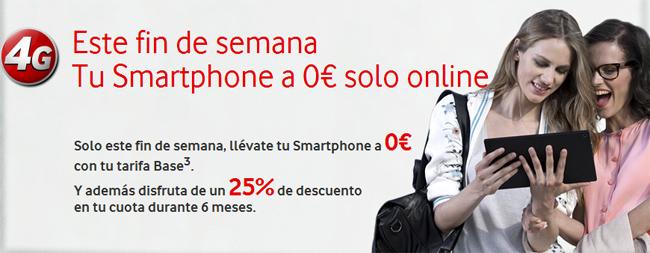 Oferta 72 horas Vodafone.