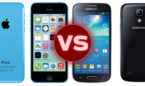 comparativa iphone 5c galaxy s4 mini