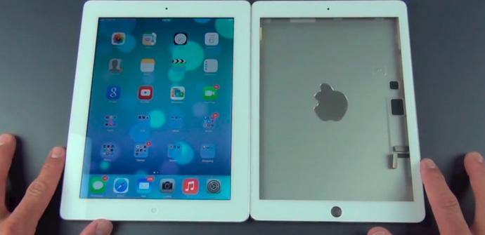 Las carcasas del iPAd 5 y el iPad Mini en vídeo.