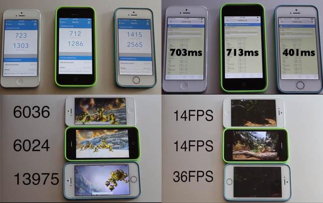 iphone 5s 5s 5 tests