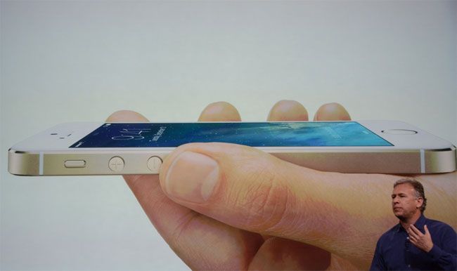 iPhone 5 champagne