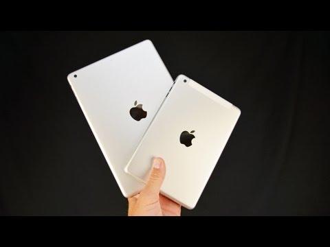 Video thumbnail for youtube video Las carcasas del iPad 5 y el iPad Mini 2, comparadas en vídeo