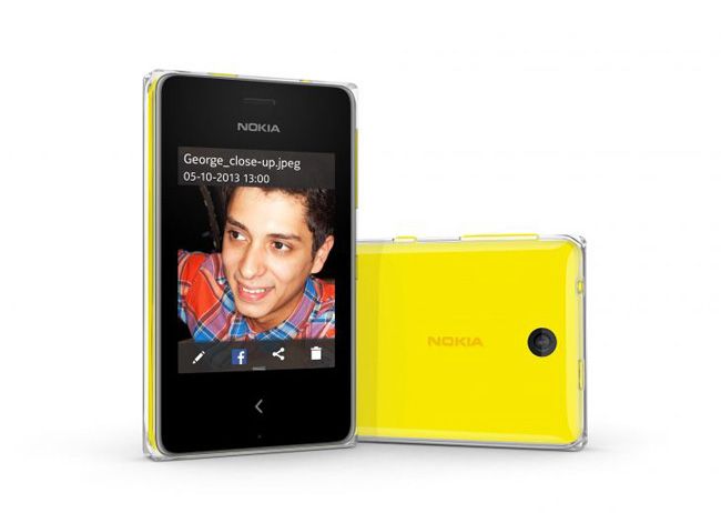 Nokia Asha 500.