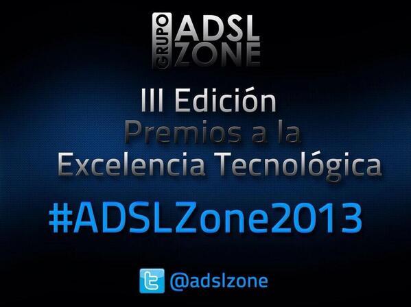 Premios ADSLzone cartel