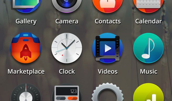 Interfaz de Firefox OS