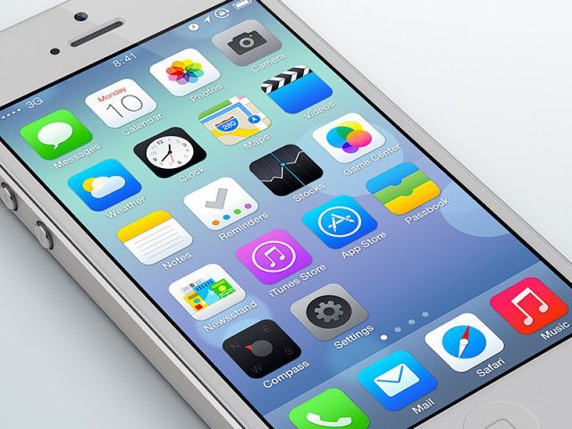 iPhone 5.