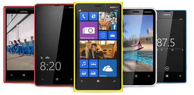 Nokia Lumia varios modelos