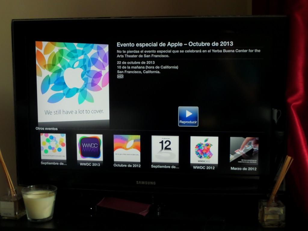 Keynote Apple Apple TV