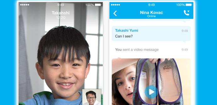 Skype para iOS se actualiza para adaptar su interfaz a iOS 7.