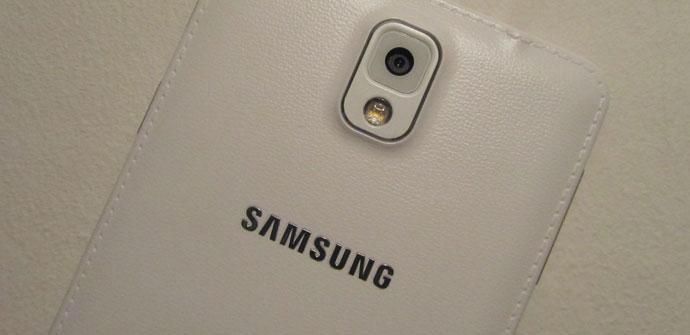 Camara trasera de Samsung Galaxy Note 3