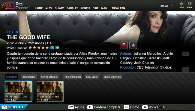 Serie disponible en TotalChannel