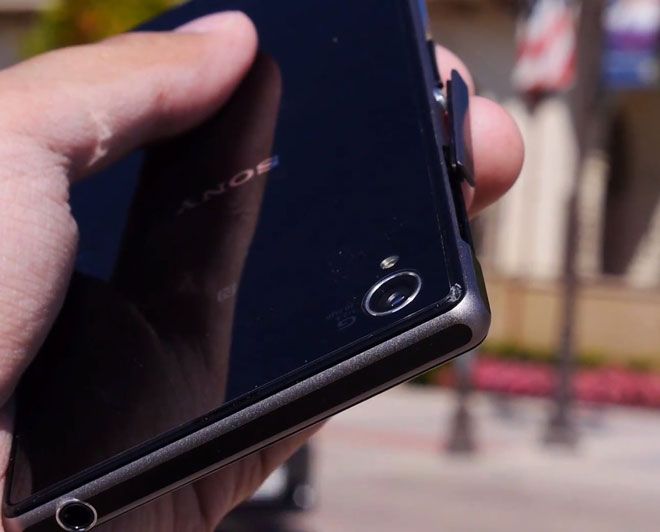 Carcasa del Sony Xperia Z1