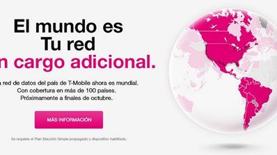 T-Mobile elimina el roaming en más de 100 países.