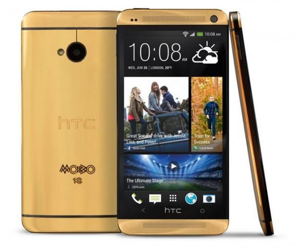HTC One Gold para el Festival MOBO.