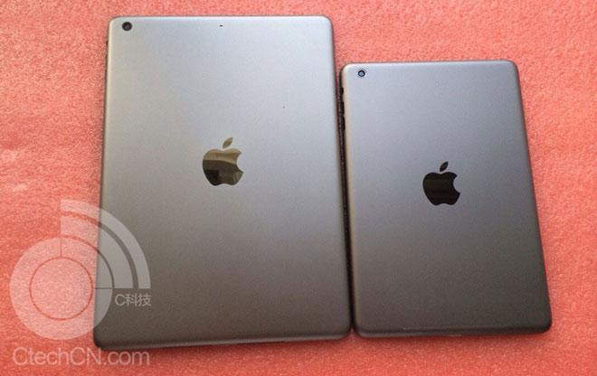 iPad 5 y iPad Mini 2 con carcasa gris