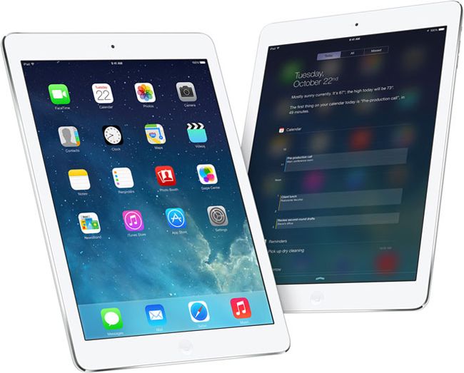 iPad Air.