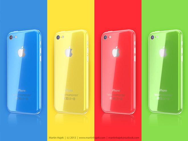 Carcasa de colores del iPhone 5C