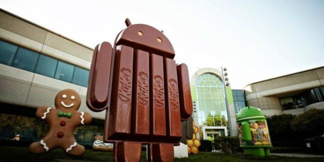 estatua android kitkat
