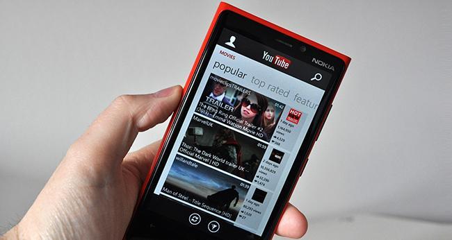 Youtube en los dispositivos Windows Phone