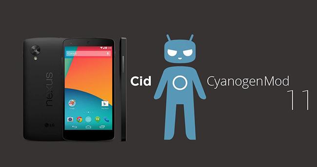 CyanogenMod 11 y Nexus 5