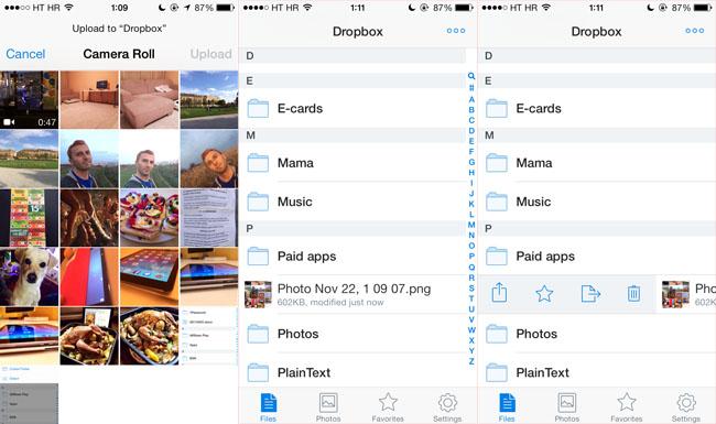 Dropbox 3.0 para iOS.