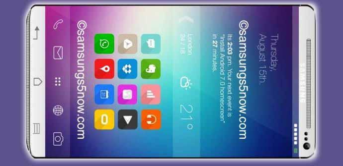 Concepto Samsung Galaxy S5.