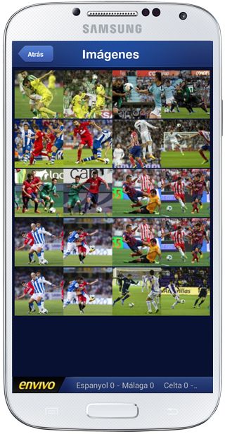 Fotografías en Liga de Fútbol Profesional