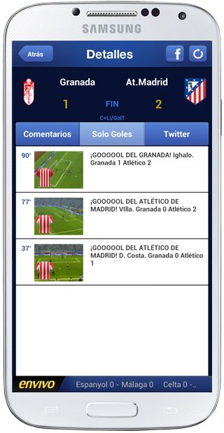 Goles en 3D en Liga de Fútbol Profesional