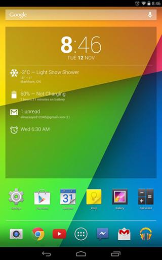 Android 4.4 Nexus 7