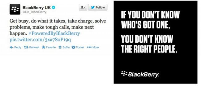Nokia se burla de BlackBerry a través de Twitter.